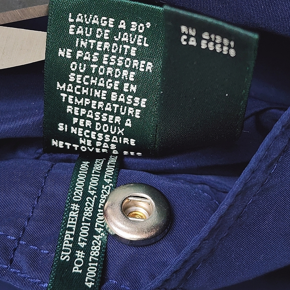 LRL Color Block Reversible Vest L - Picture 9 of 11